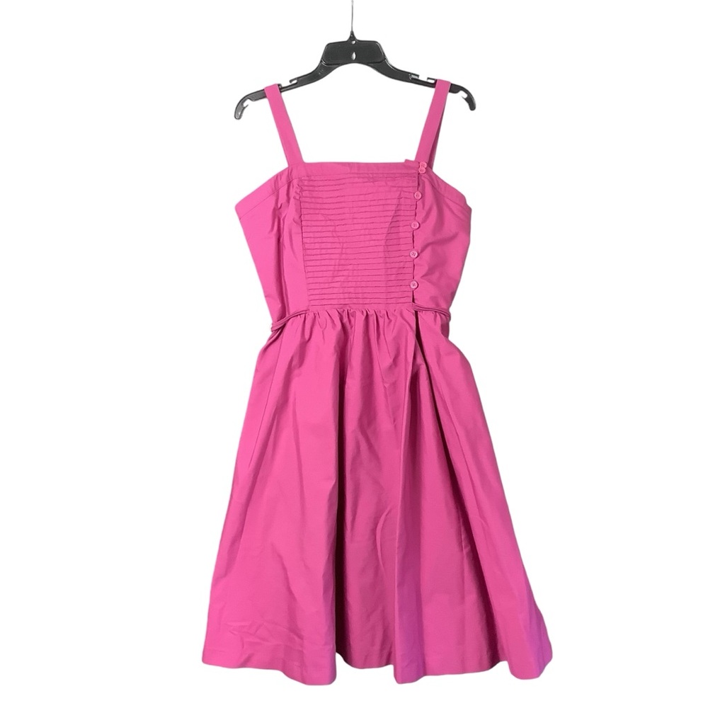 Vintage Townhouse Fit & Flare Sleeveless Dress Pockets
